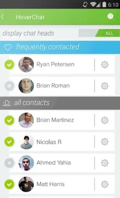 HoverChat Free android App screenshot 0