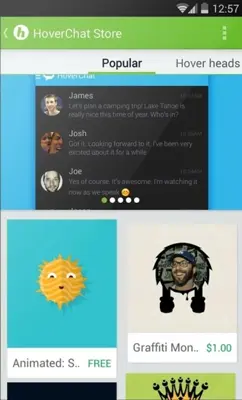 HoverChat Free android App screenshot 2